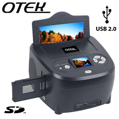 Otek 3-in-1 Standalone Slide, Photo & Fi