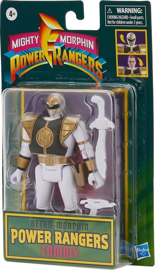 POWER RANGERS Retro-Morphin White Ranger, Tommy, Model No.: F0547. Buyers