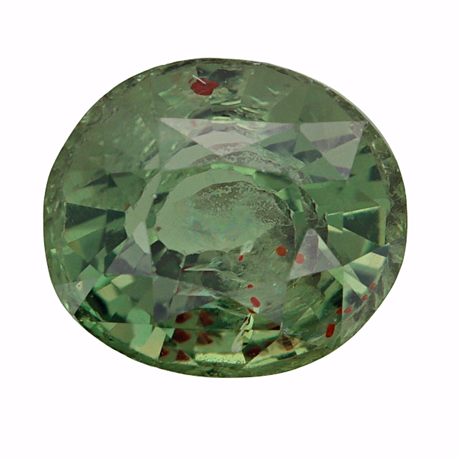 1.03 Carats Green Sapphire