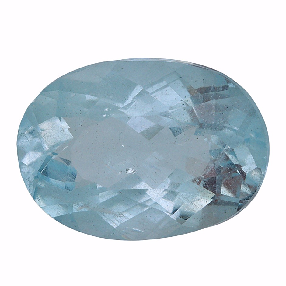 3.05 Carats Light Blue Aquamarine