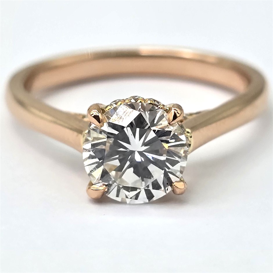 1748:  No Reserve $26,731 Insurance Valuation, 1.30ct VS1