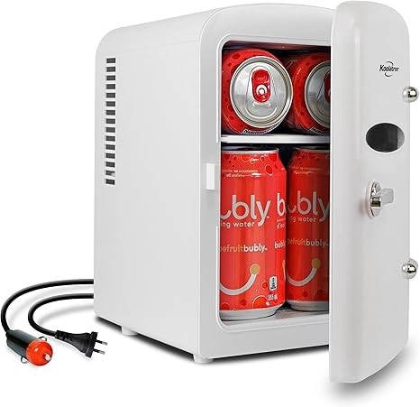 KOALATRON Mini Fridge, White, 4L.
