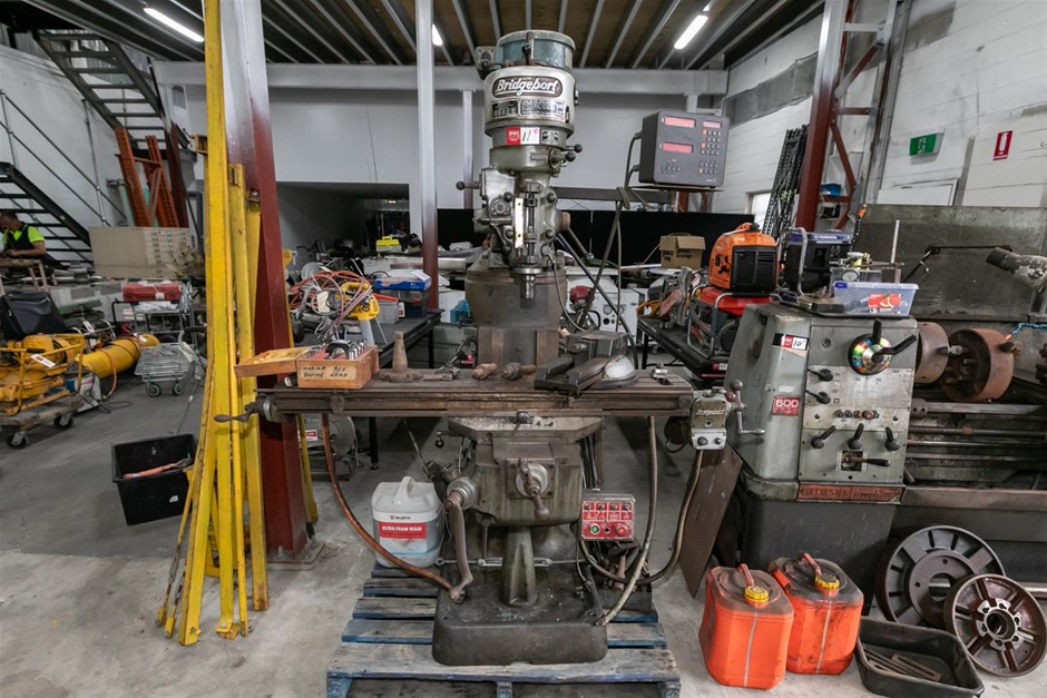 Adcock & Shipley Bridgeport Milling Machine