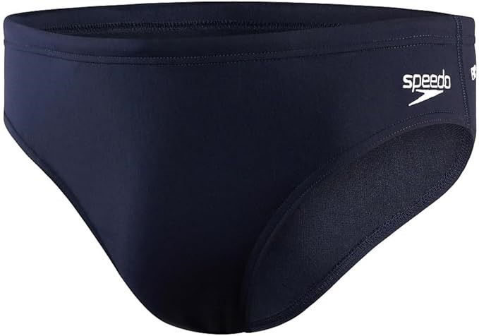 SPEEDO Men's Eco Endurance 7cm Swim Brief, Size AU12 (GB32), Navy, 8-13449D
