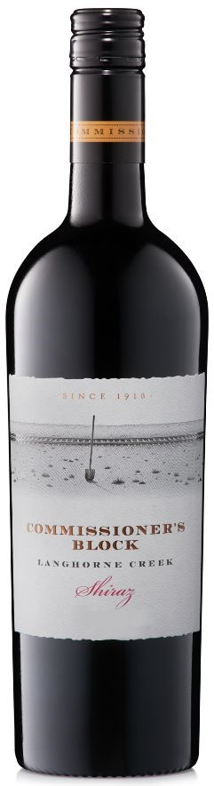 Commissioners Block Shiraz 2021 (6x 750mL) Langhorne Creek