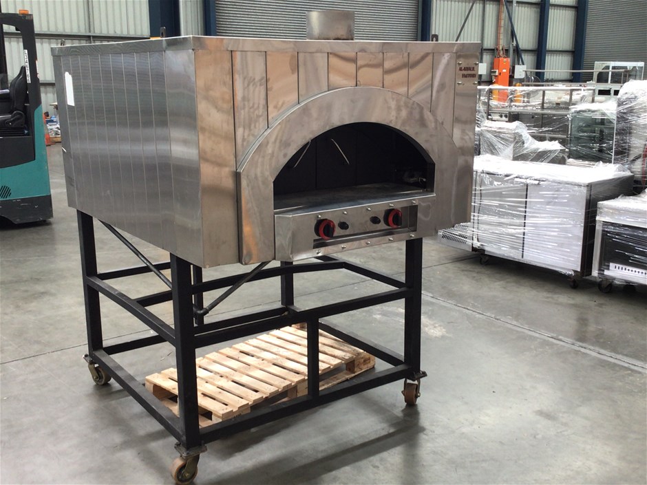 No Reserve Factory Pizza Oven Mobile Metal Frame Stand