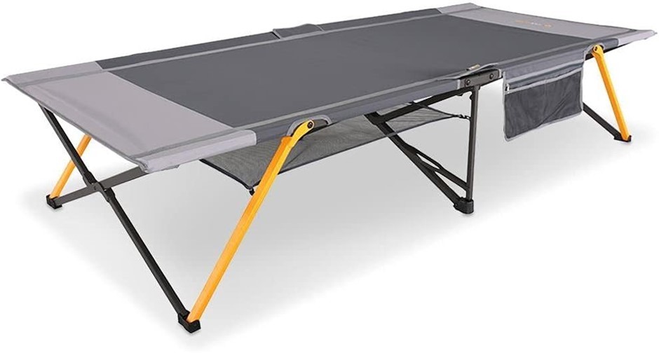 OZTRAIL Easy Fold Stretcher Bed, Jumbo Single.