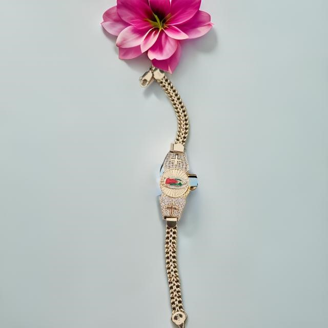 18K Yellow Gold-Filled (Stamped 750 &Italy) Bracelet