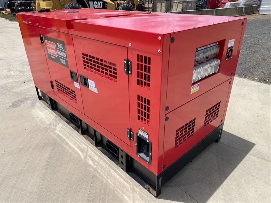 Unused 2025 Silenced 110kVA Generator Auction (0001-7056707) | Grays ...