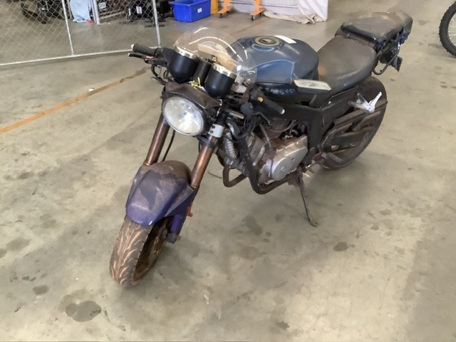 <p>2006 Hyosung  GT Motorcycle</p>