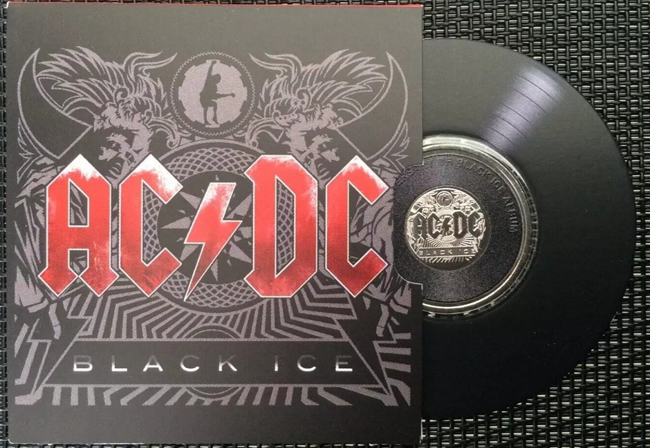 2023 20 cents AC/DC - BLACK ICE coin in Sleeve Auction (0017-2566849 ...
