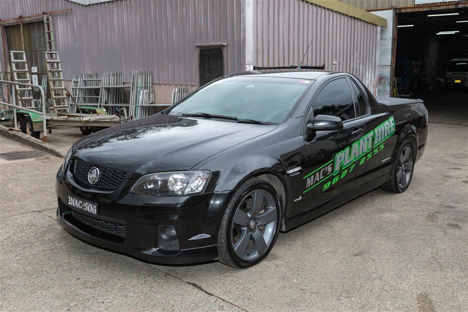 2011 Holden VE SS THUNDER RWD Automatic - 6 Speed Ute Auction (0001 ...