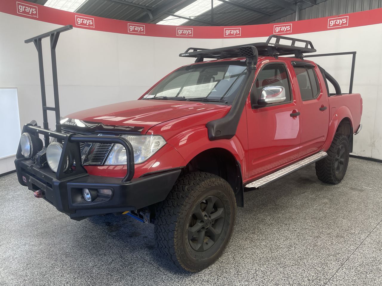 2010 Nissan Navara ST-X 4X4 DOUBLE CAB D40 Turbo Diesel Manual Dual Cab