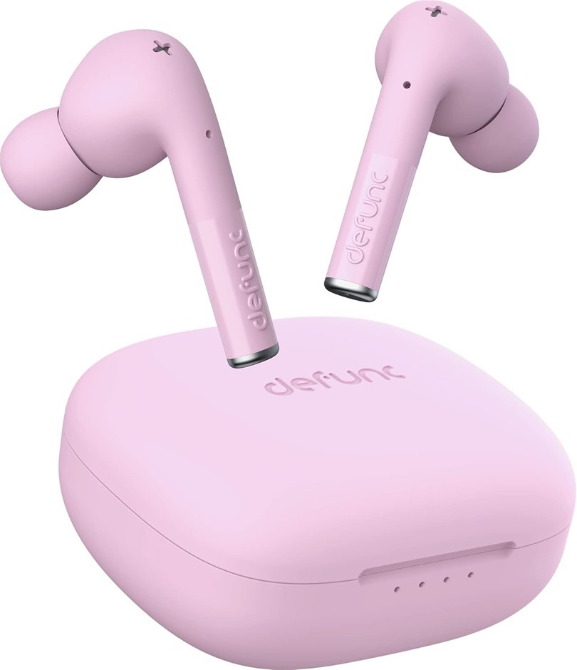 DEFUNC True Entertainment Wireless Earbuds, Pink.  Buyers Note - Discount F