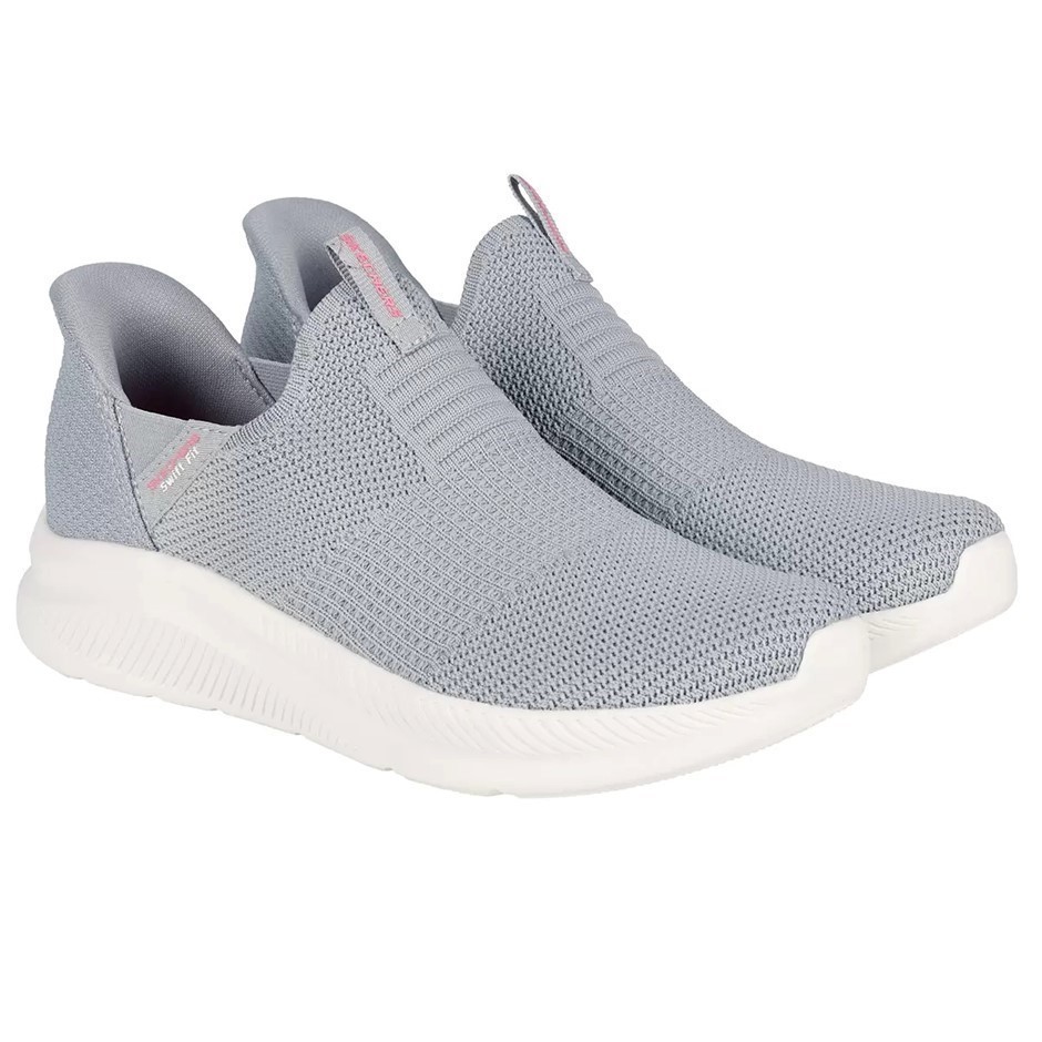 SKECHERS Women's Swift Fit Sneaker, Size US8 / UK5, Grey (GRY), 179083. Bu