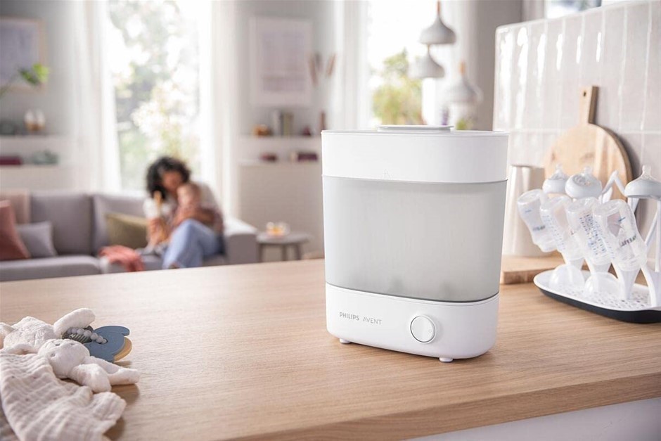 PHILIPS Advent 3 in 1 Steriliser up to 6 Bottles, White. NB: minor use