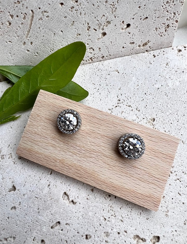 GRA-Certified: Moissanite Earring, Ring, Bracelet & Necklace