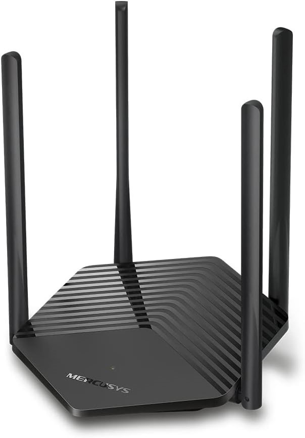 MERCUSYS AX1500 Wi-Fi 6 Router, Dual-Band, Wired/ Wireless, OFDMA, MU-MIMO,