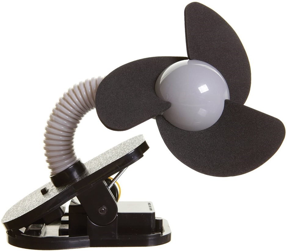 Dreambaby Stroller Fan, Black,