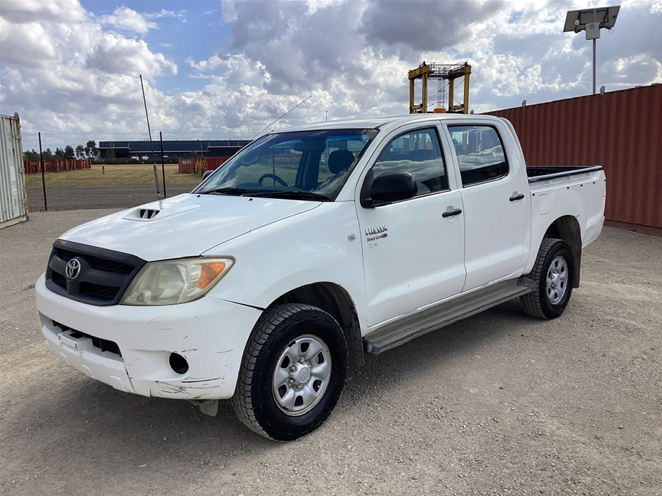 2007 Toyota Hilux SR (4x4) KUN26R Turbo MT Dual Cab