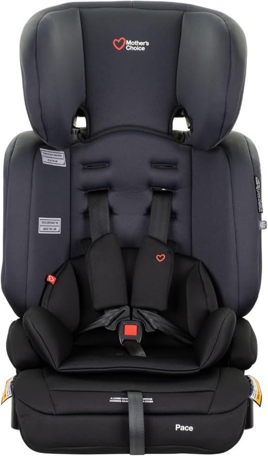 MOTHER'S CHOICE  Pace Convertible Booster Seat - 6 Months to 8 Years, Adjus