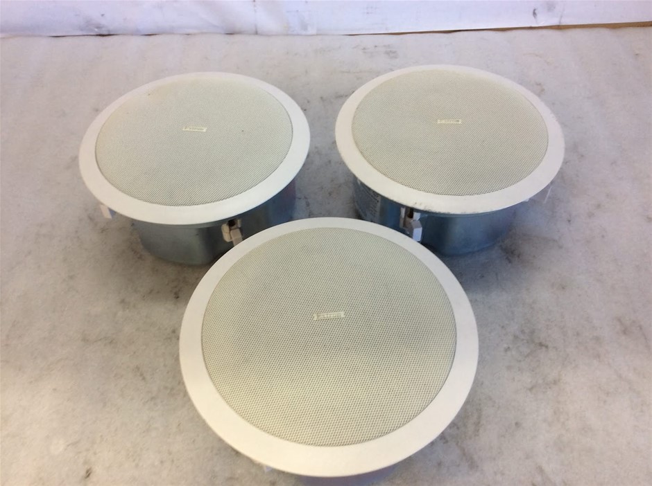 Extron SI 3CT LP White Full Range Ceiling Speaker (Lot of 3) Auction ...