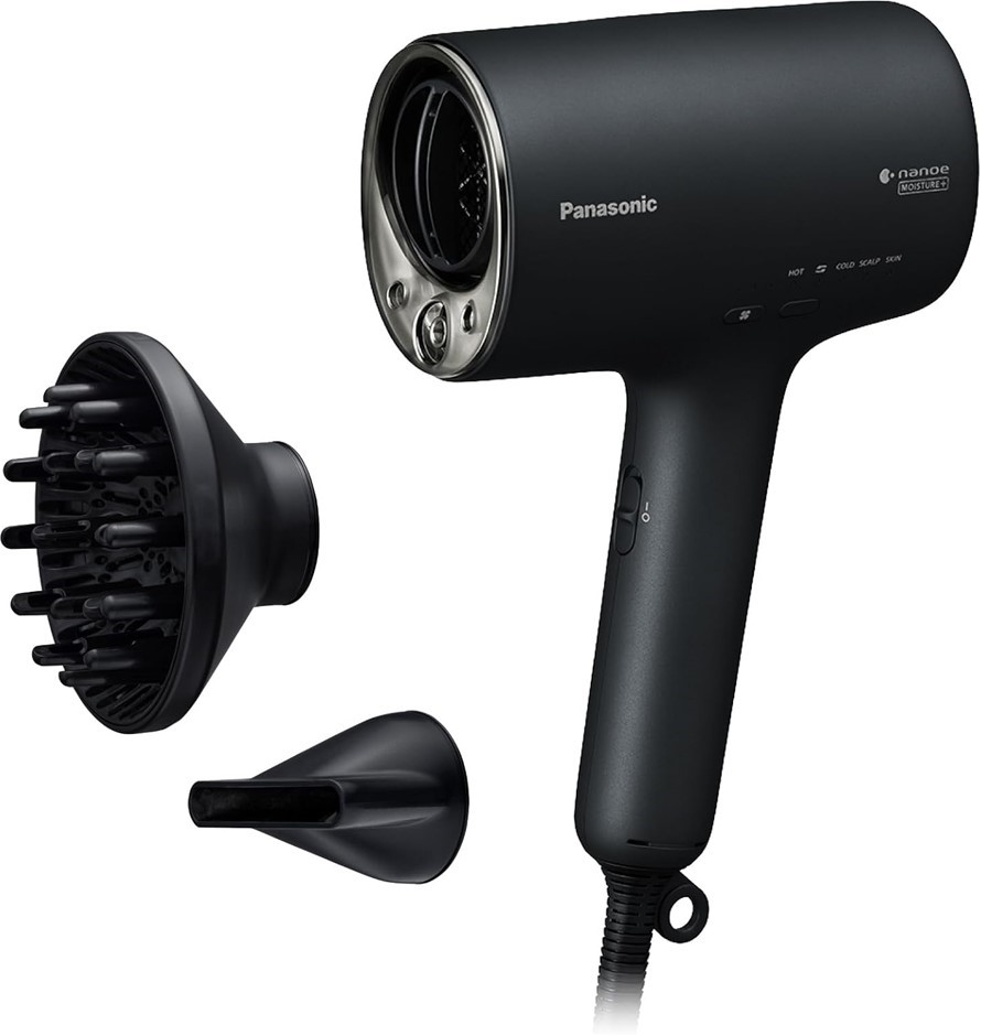 PANASONIC Moisture Infusion Nanoe Technology Hair Dryer with Diffuser and S