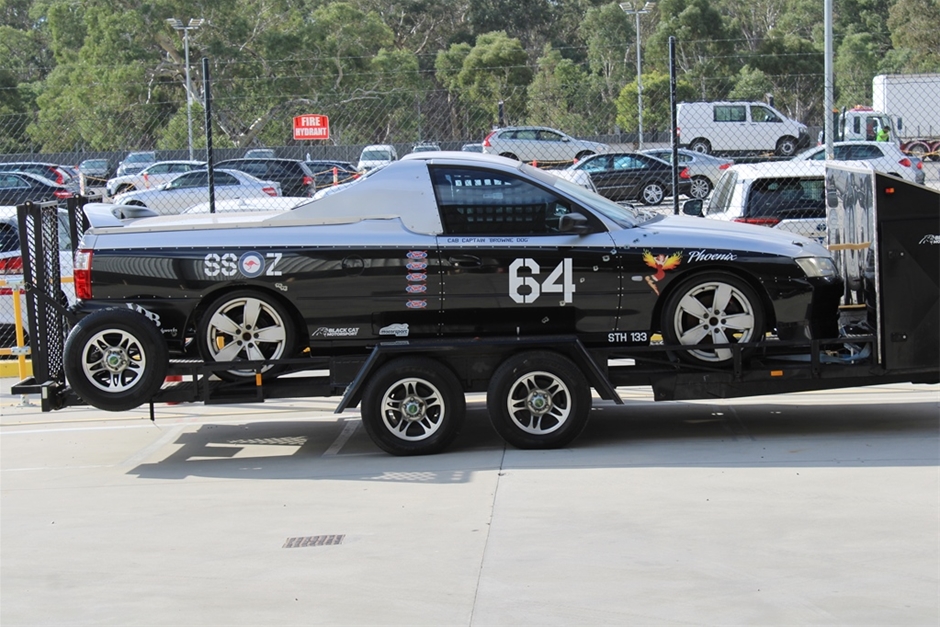 2005 Holden Commodore SS WOVR Repairable Ute & trailer combo