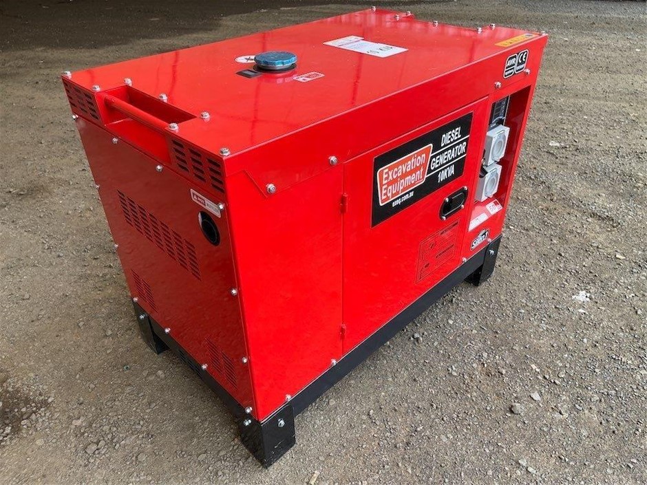 2025 10kVA Generator with ATS (Unused)
