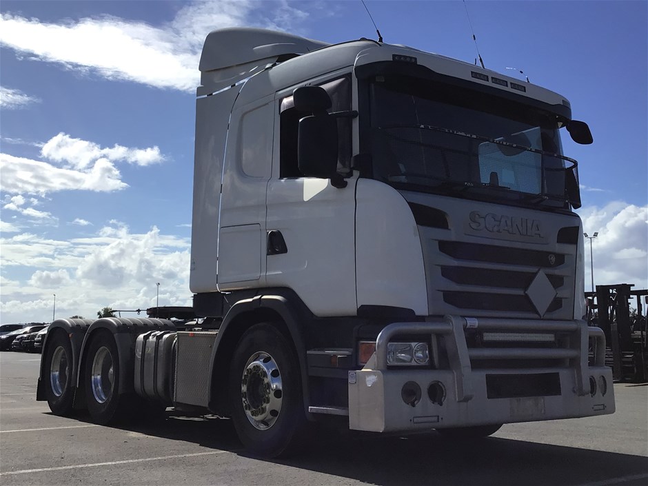 2023 Dolly, 2017 Scania Prime Mover & 2005 Vawdrey Trailers