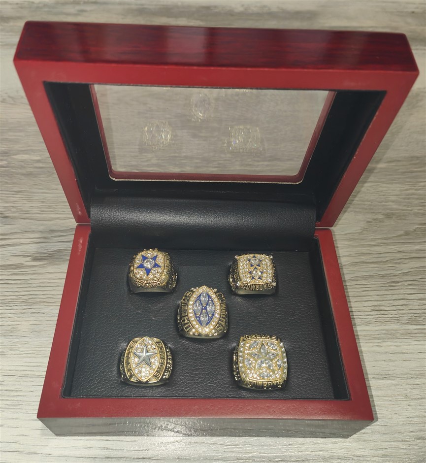 Dallas Cowboys Replica Championship Ring Collection