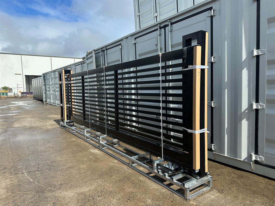 Unused 6m Sliding Electric Gates