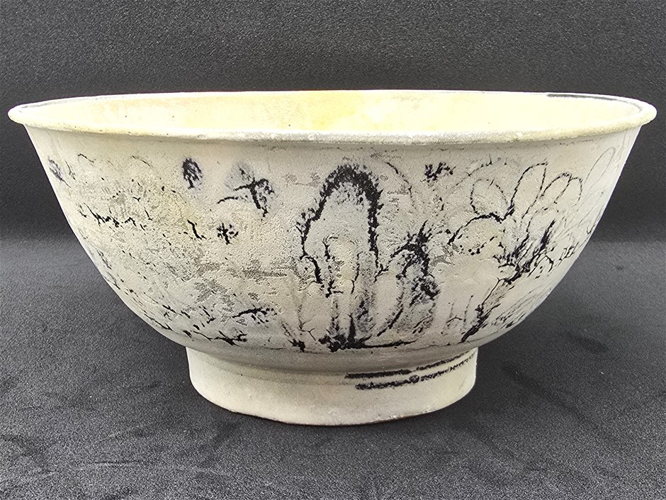 No Reserve Large Tek Sing Treasure Shipwreck Glazed Bowl