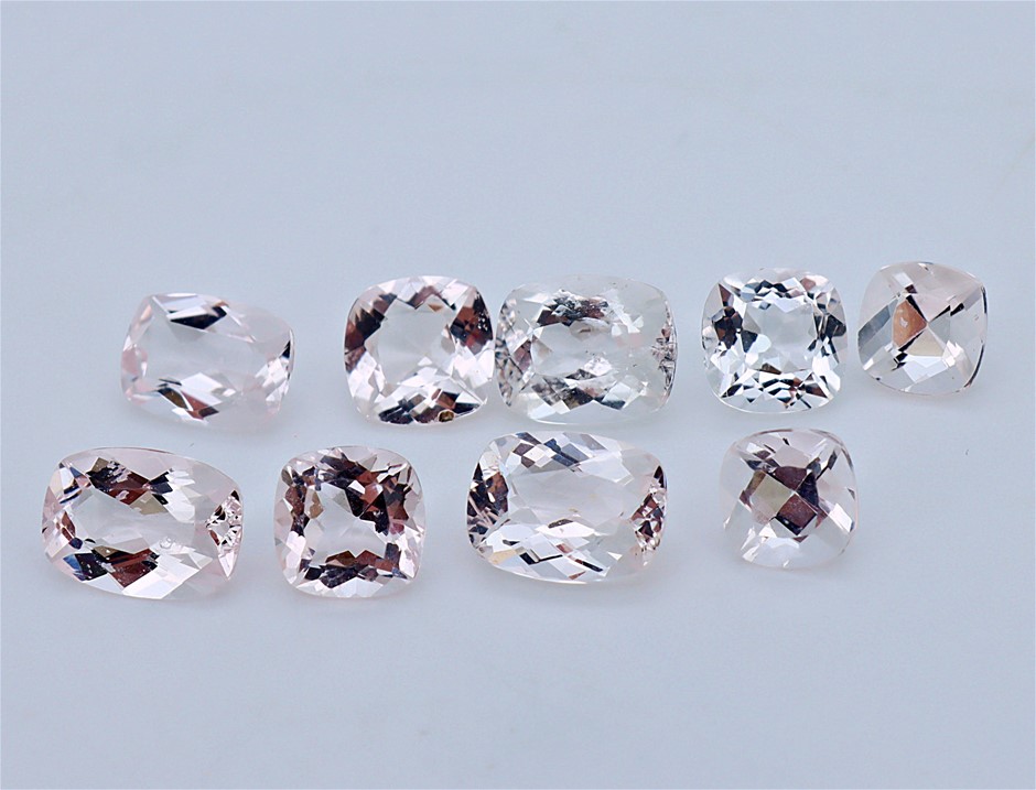 7.09 Carats Pink Morganite