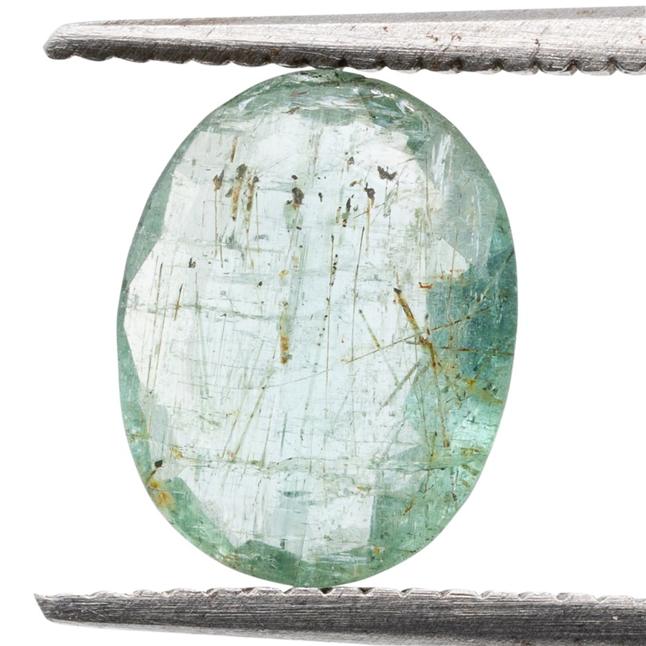1.00ct Radiant Natural Emerald - Oval Cut