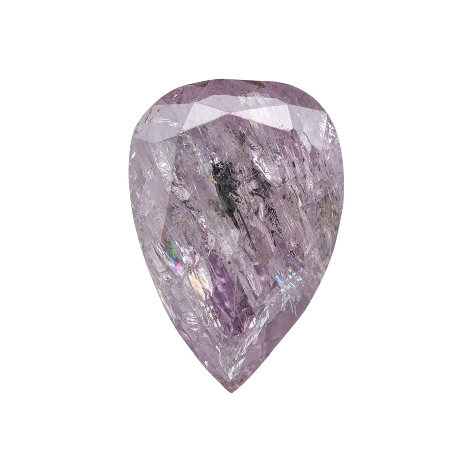 0.65ct Loose Genuine Natural Pink Diamond - Pear Cut