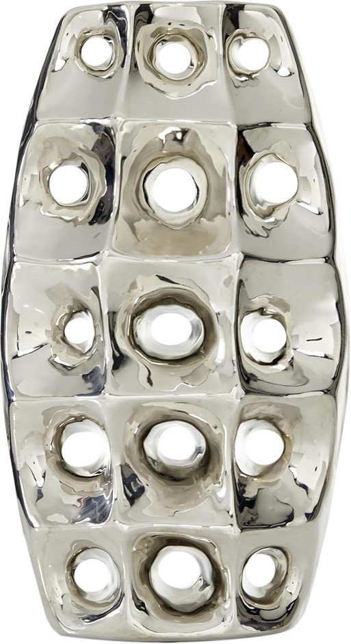 Deco 79 71665 Ceramic Vase, 14" x 8"