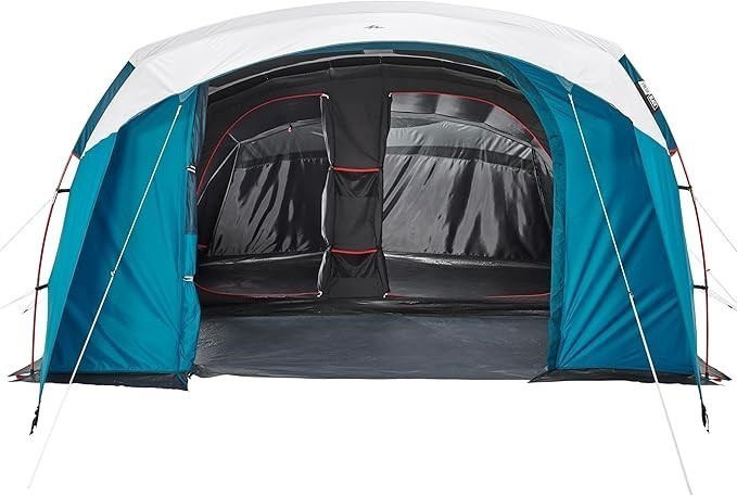 DECATHLON QUECHUA - Arpenaz 5.2 Fresh and Black 5 Person Camping Tent with