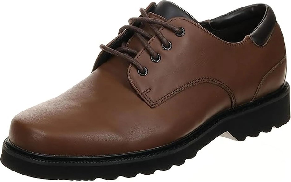 ROCKPORT Men's Northfield Shoes, Size US 8W (EU41), Dark Brown, K70012. Bu