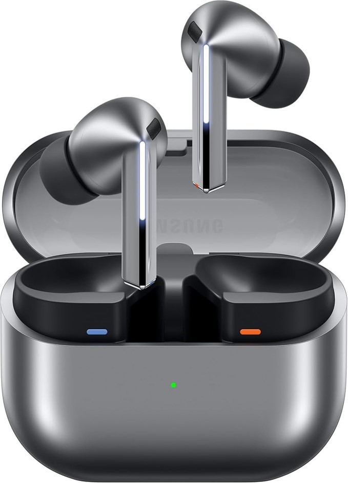 SAMSUNG Galaxy Buds3 Pro Wireless Earbuds, Silver. NB: Used.