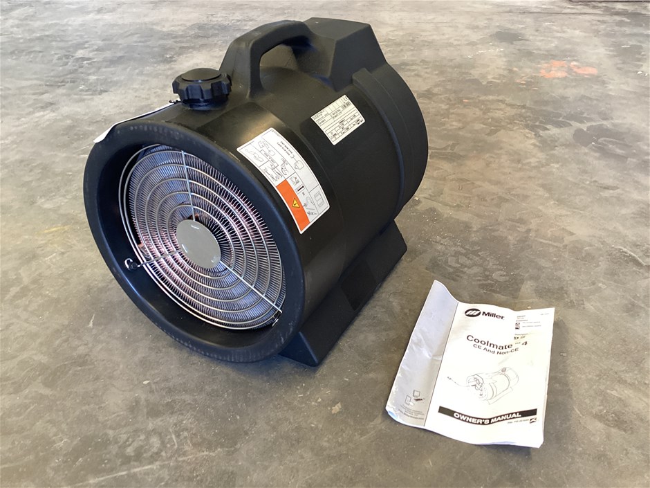 No Reserve Miller Coolmate 4 115VAC Welding Cooler