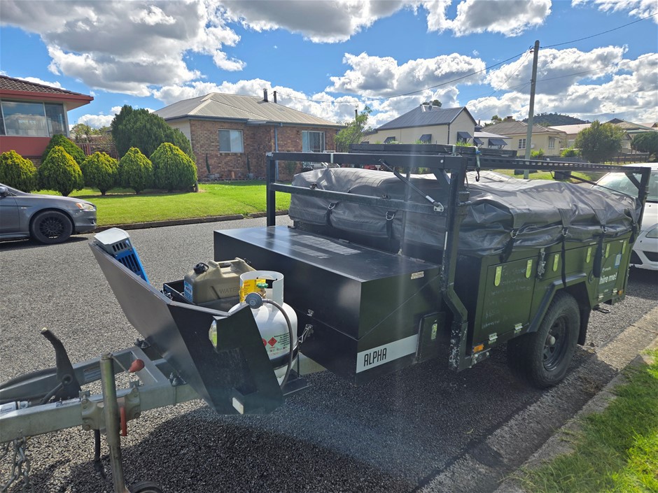 2019 Alpha Black Series Camper Trailer