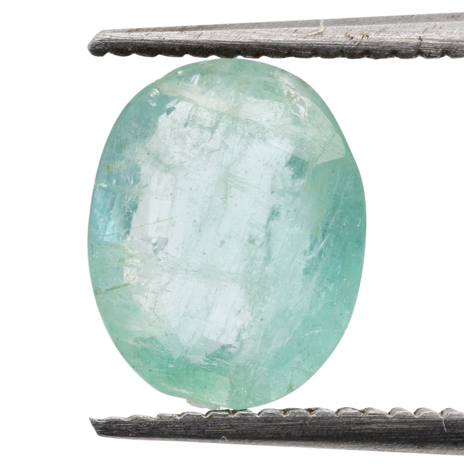 1.20ct Radiant Natural Emerald - Oval Cut