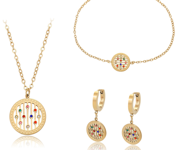 'Jewelzmerchants'18k/ Italy Stamped Gold Plated Jewelry 