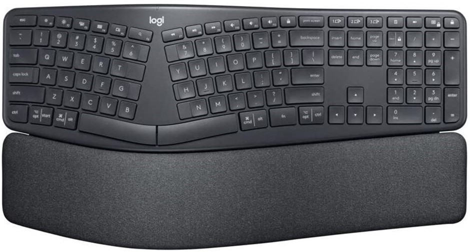 LOGITECH K860 Wireless Split Ergonomic Keyboard.  Buyers Note - Discount Fr
