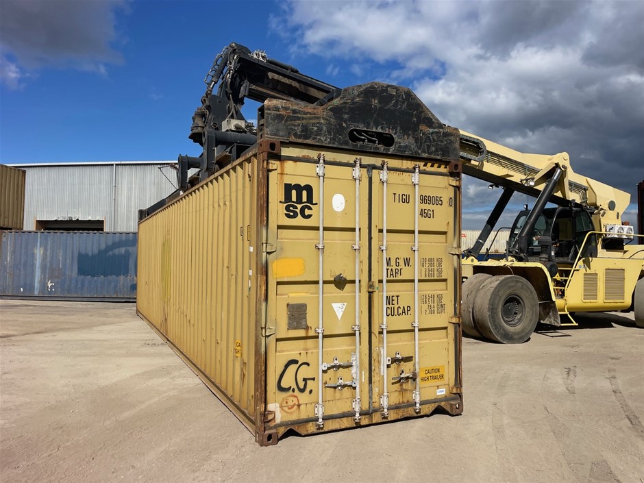 Cargo Grade 40ft Hi Cube Shipping Container