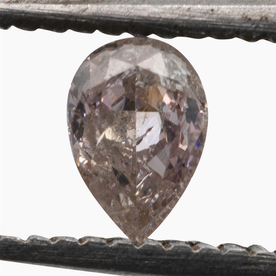 0.17ct Untreated Natural Pink-Champagne Diamond