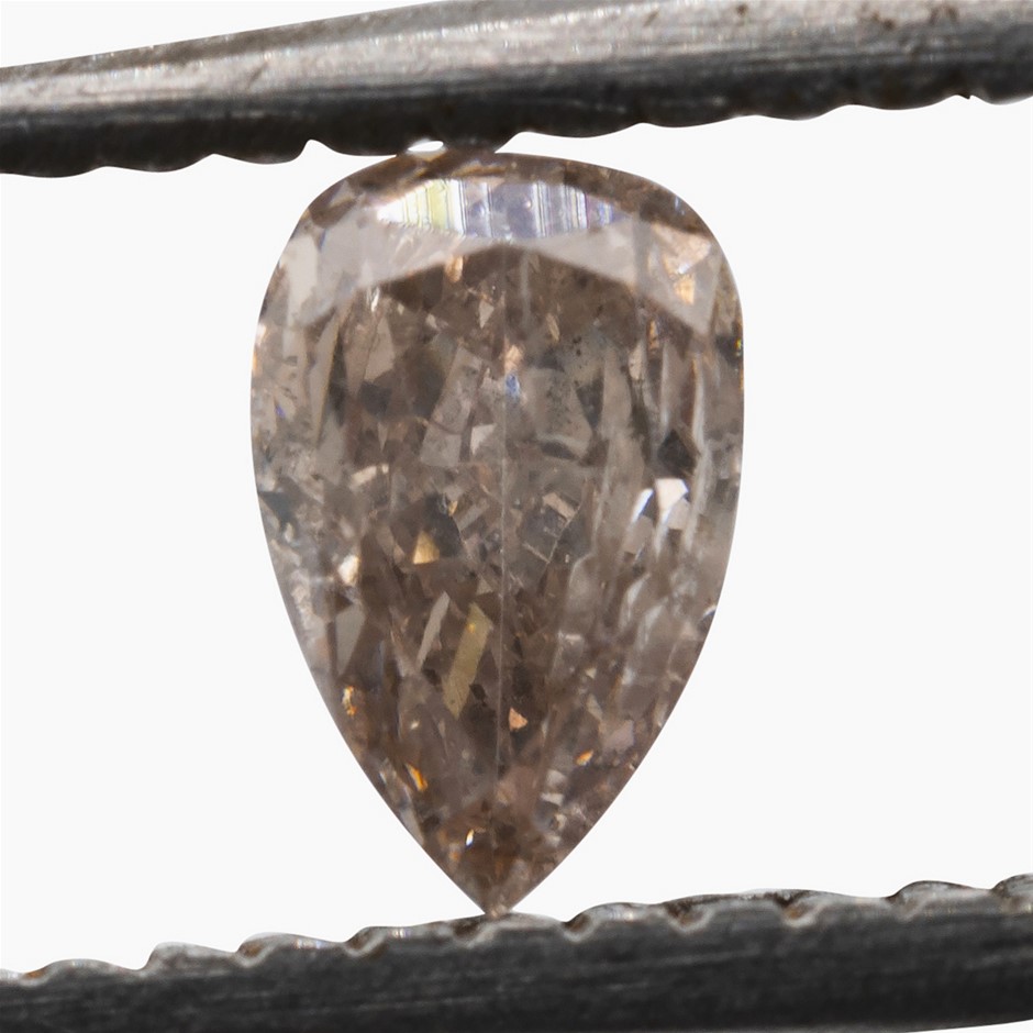 0.18ct Untreated Natural Pink-Champagne Diamond