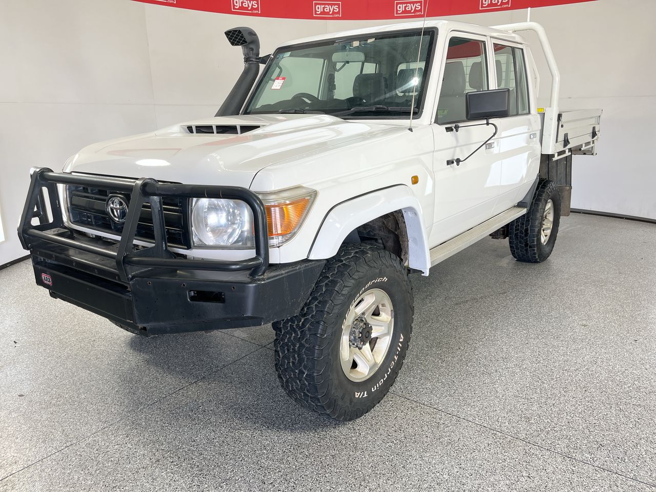 2017 Toyota Landcruiser Workmate (4x4) VDJ79R Manual Crew