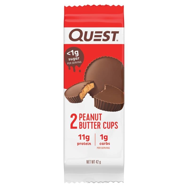 24 x QUEST 2 Peanut Butter Cups, 42g.